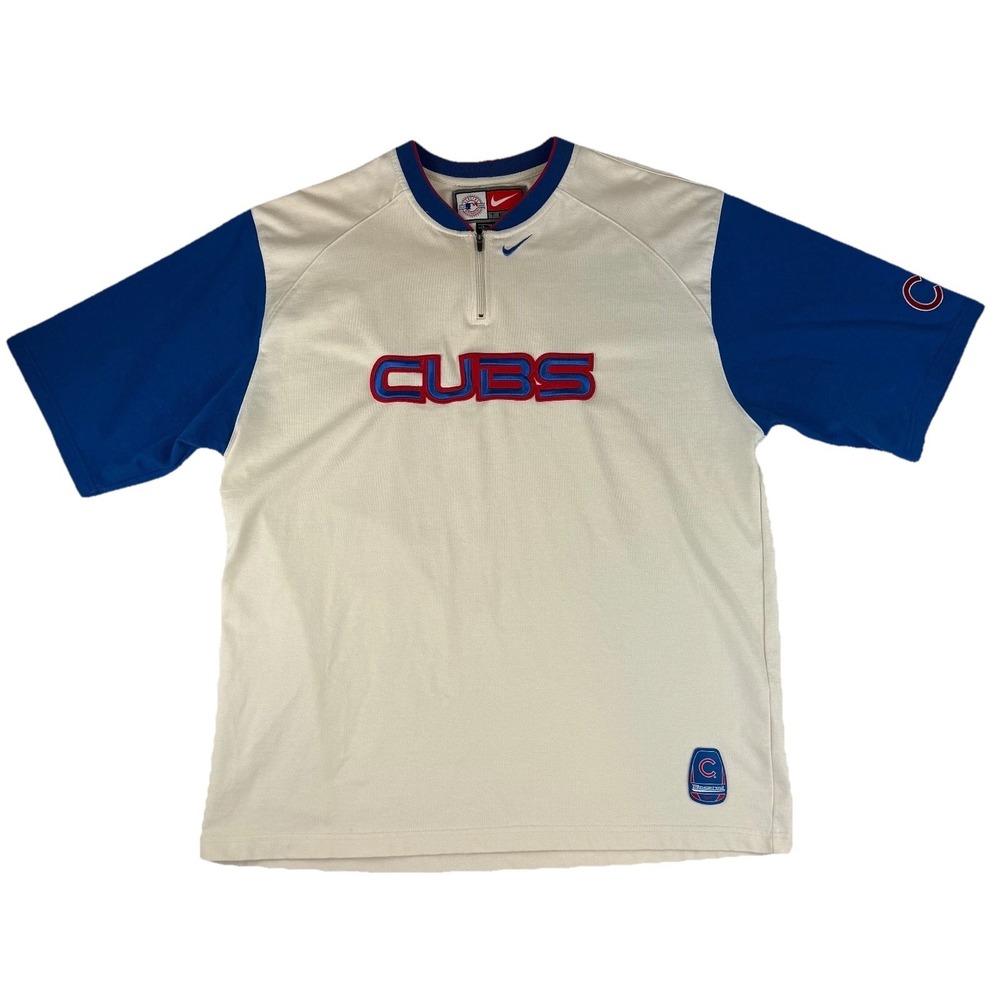 Vintage Nike Team Cubs Jersey Shirt 90s y2k X-Large XL MLB